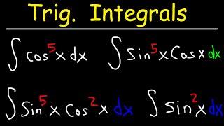 Trigonometric Integrals [upl. by Severen266]