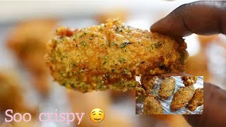 Easy Lemon Pepper Chicken Wings Recipe  Wingstop Who  Mesha’s Corner [upl. by Zzahc77]