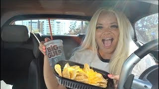 7 ELEVEN MUKBANG IN MY LAMBORGHINI  GAS STATION EATING SHOW [upl. by Casie]