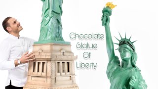 Chocolate Statue of Liberty [upl. by Shamma]