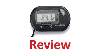 HDE Digital Aquarium Thermometer Review [upl. by Wildon]