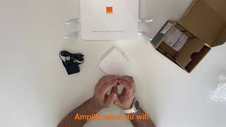 Orange Maroc  Unboxing Répéteur WiFi ZTE [upl. by Nirrat730]