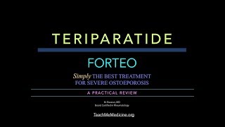 Teriparatide Forteo A Practical Review [upl. by Gitt]