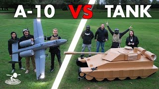 A10 Warthog VS Tank  Epic Airsoft Battle [upl. by Karil538]