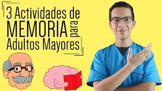 3 Actividades de MEMORIA para Adultos Mayores recuerdo de rostros [upl. by Audrye]