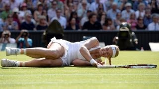 Sabine Lisicki prefinal press conference at Wimbledon 2013 [upl. by Terrab796]