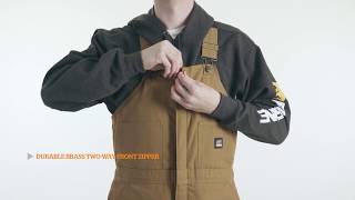 Deluxe Insulated Mens Bib Overalls [upl. by Rhona]