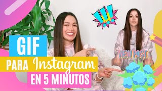 Como crear Gif para instagram en 5 minutos 2020 [upl. by Audrey]