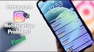 Instagram Notifications Not Working iPhone Fixed [upl. by Guzel118]