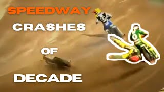 WORST Speedway CRASHES Ranked by Year 2010  2020 [upl. by Fanchie]