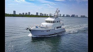 Nordhavn 68 SIMBILL video tour with Garrett Severen [upl. by Ahtram593]