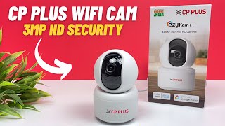 CP Plus Wifi Camera  CP Plus E35A  3MP Camera Review [upl. by Kristel]