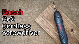 Bosch Go2 Cordless Screwdriver [upl. by Marilou]