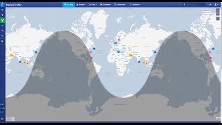 Advanced Live Map  MarineTraffic Online Services [upl. by Eelsel]