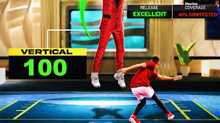 I Tested the HIGHEST VERTICAL JUMPSHOT in NBA 2K23 [upl. by Specht444]