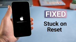 How to Fix iPhone Stuck on Factory Reset Screen 3 Ways [upl. by Aneri617]