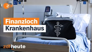 Personalmangel Effizienzdruck kaum Budget – scheitert das System Krankenhaus  ZDFheute erklärt [upl. by Nitneuq]