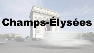 How to Say Champs Élysées CORRECTLY amp WHY French Pronunciation [upl. by Aerdnaz]