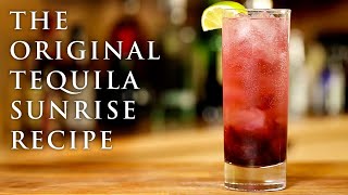 The Original Tequila Sunrise Recipe  Patrón Tequila [upl. by Trevor297]