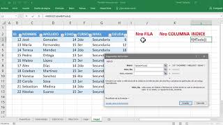 Función ÍNDICE en Excel [upl. by Frayne482]
