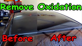 How To Remove oxidation from car paint [upl. by Smada]