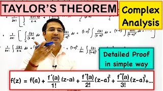 Taylor Series  Taylor Theorem Complex Analysis [upl. by Piscatelli]