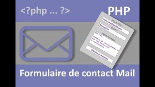 Formulaire de contact par mail en PHP [upl. by Cedell988]