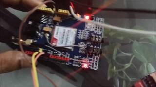 SIM900 GSMGPRS Shield Interface with Arduino UNO  Arduino GSM Tutorial [upl. by Aramoiz]