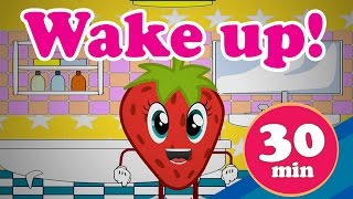 The Wake Up Song  Plus Lots More Songs and Nursery Rhymes  30 Minutes by PickleNation TV [upl. by Inor737]