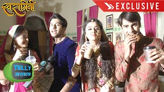 Interview Sanskaar amp Swara Lakshya amp Ragini Celebrate On The Sets Of Swaragini  Exclusive [upl. by Spielman]