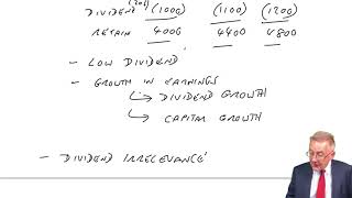 Corporate dividend policy  ACCA AFM lectures [upl. by Ramhaj]