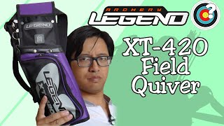 Archery  Legend Archery XT420 Field Quiver [upl. by Eillek567]