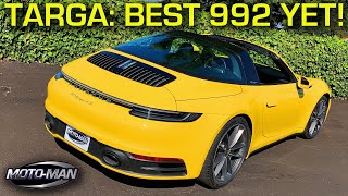 2021 Porsche 911 Targa 4S The BEST 992 yet [upl. by Yelrebma]