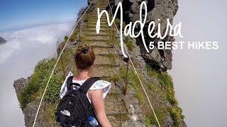 The 5 best hikes of Madeira  World Wanderista [upl. by Allebasi]