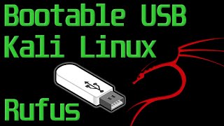 Bootable USB  Kali Linux using Rufus [upl. by Nathanoj343]