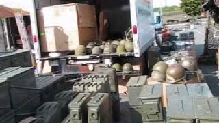 Huge Military Surplus Flea Market [upl. by Yenffit]