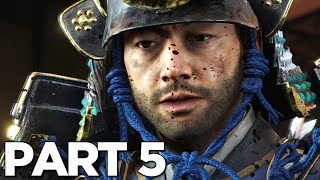 GHOST OF TSUSHIMA Walkthrough Gameplay Part 5  SAMURAI ARMOR PS4 PRO [upl. by Danczyk]