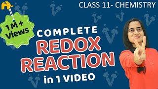 Redox Reactions Class 11  Chemistry Complete Chapter [upl. by Oflodur]