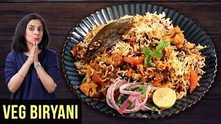 Veg Biryani Recipe  How To Make Vegetable Biryani  Veg Dum Biryani  Biryani Recipe By Tarika [upl. by Eintruok283]