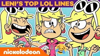 Leni Louds Top LOL Lines 🤣 The Loud House  TBT [upl. by Remmos]