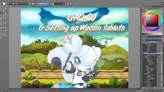 How to setup a wacom tablet with Krita [upl. by Rust]