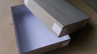 How To Make Easy Cardstock Gift Box  DIY Crafts Tutorial  Guidecentral [upl. by Christenson849]