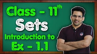 Class  11 Maths Chapter 1 SETS  Introduction to Ex 11  CBSE NCERT  Green Board [upl. by Eugen]