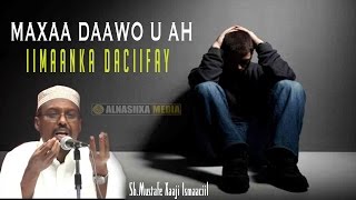 MAXAA DAAWO U AH IIMAANKA DACIIFAY ᴴᴰ┇ShMustafe Xaaji Ismaaciil [upl. by Calderon]