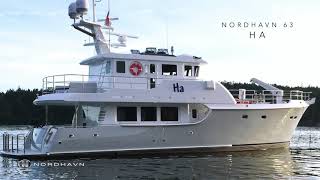 Nordhavn 63 HA video tour with Dave Balfour [upl. by Ydur]