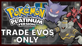 Trade Evolutions Only  a casuals Pokémon Platinum Hardcore Nuzlocke [upl. by Reggi]