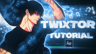 Twixtor Tutorial  After Effects Tutorial  AMVEDIT [upl. by Ewolram]