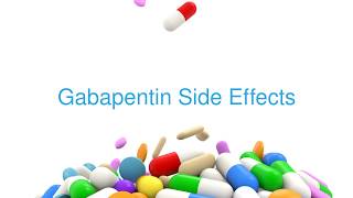 Gabapentin Neurontin Side Effects [upl. by Kcirdneh]