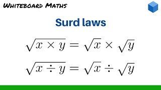 Surd laws [upl. by Marita]