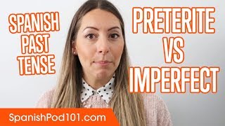 Spanish Past Tense Preterite vs Imperfect [upl. by Grace219]